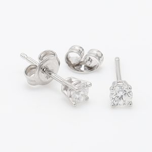 Quarter Carat Natural Diamond Studs TWD 0.25ct
