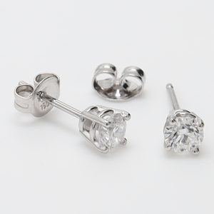 Half carat Natural diamond studs TWD 0.50ct