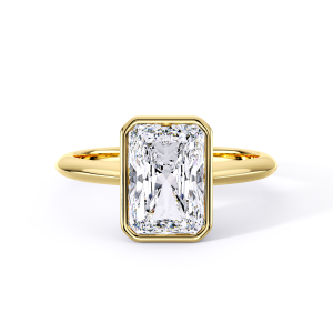 Low-Profile Bezel Set Solitaire