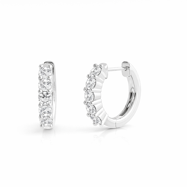 Classic Diamond Huggies