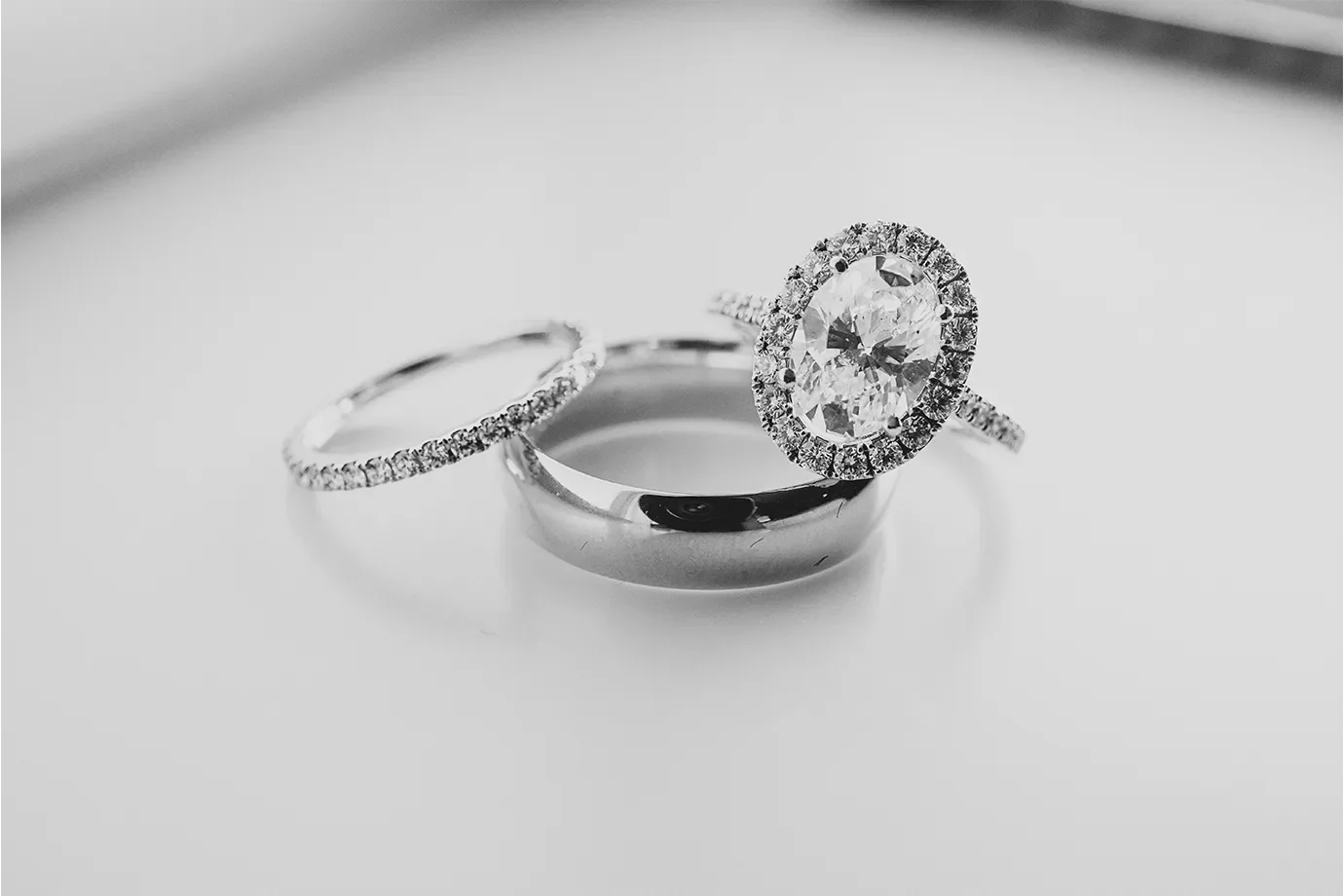 White gold jewellery